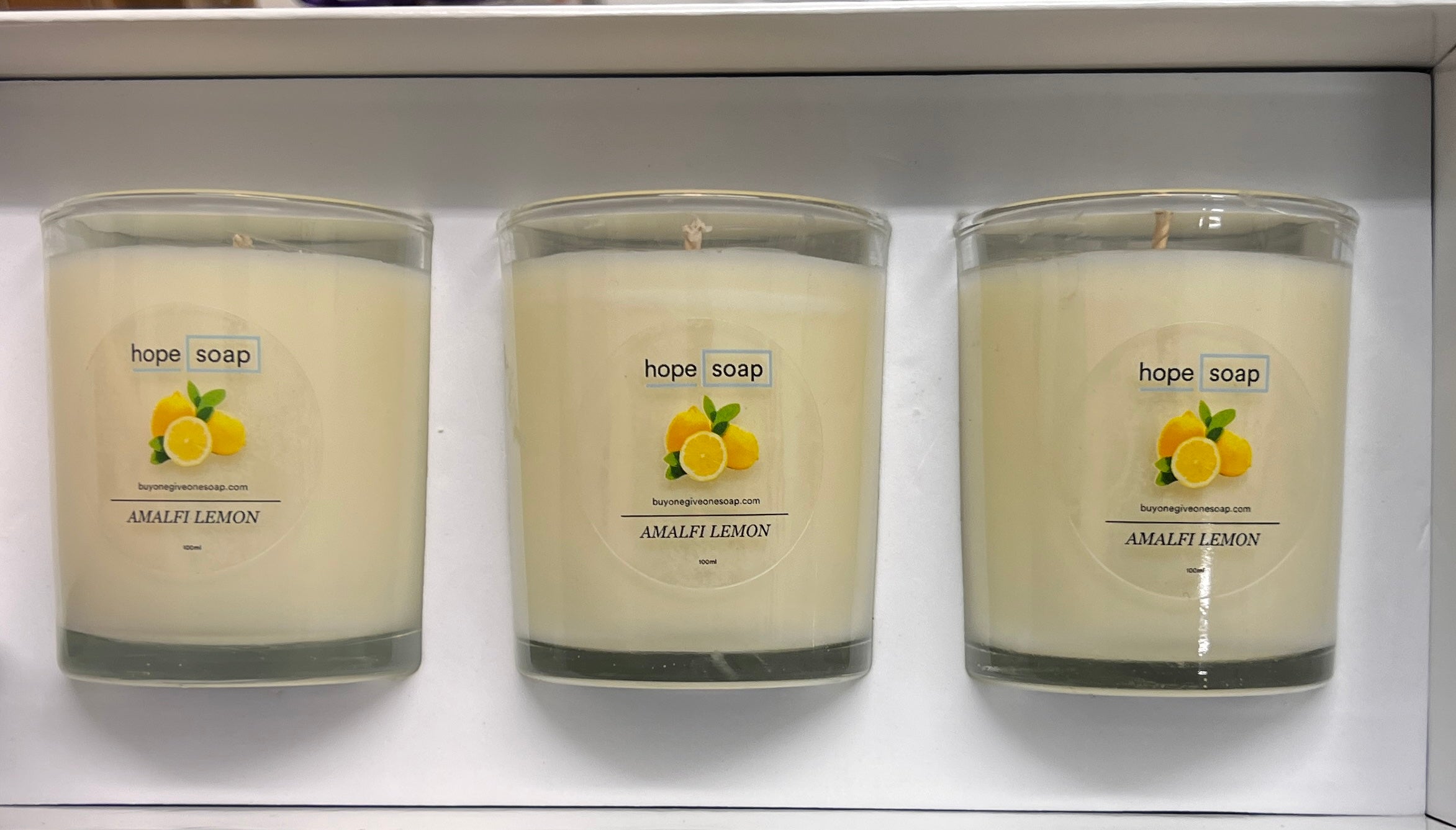 Amalfi lemon trio š