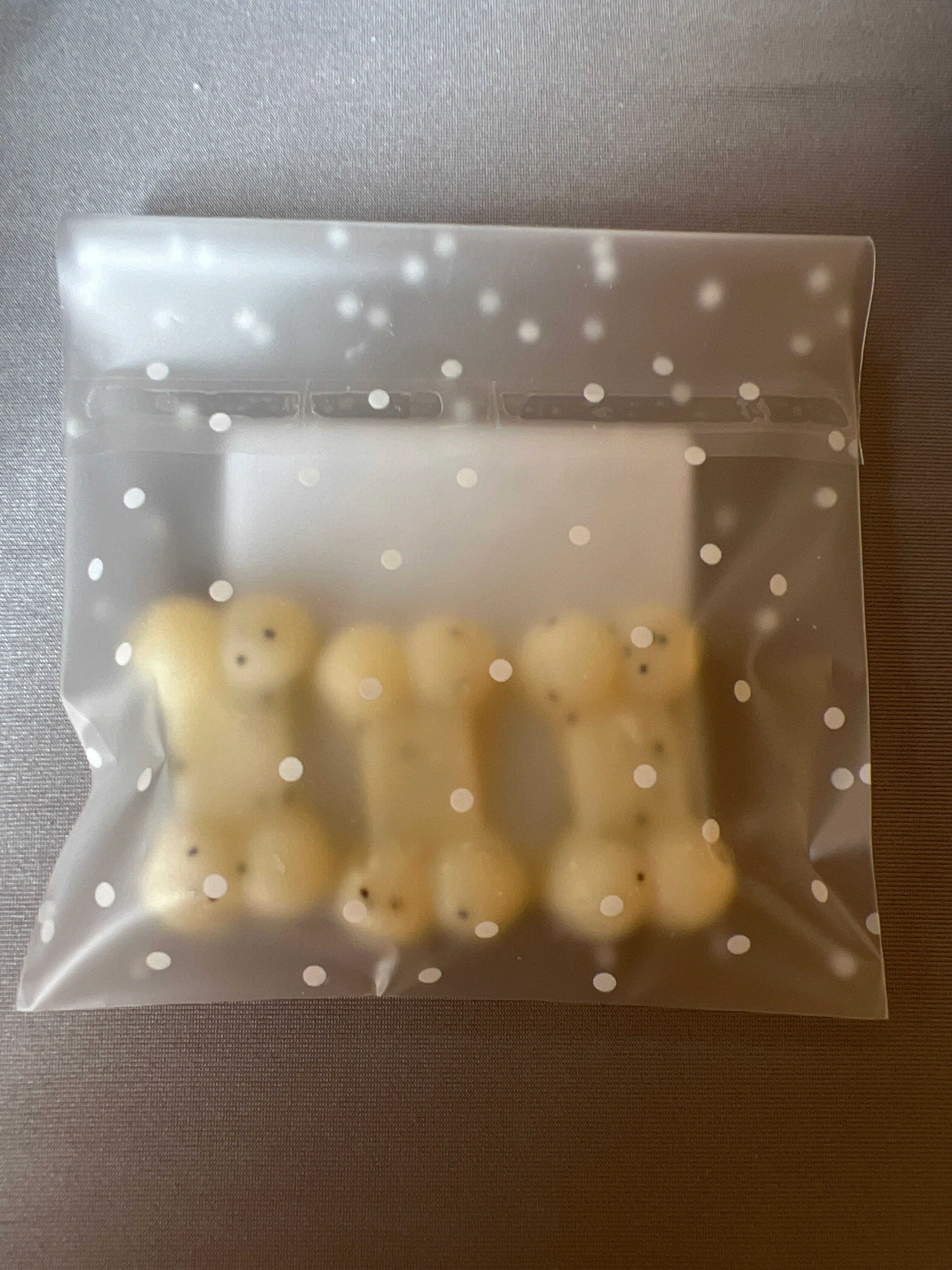 Dog soap sample bag