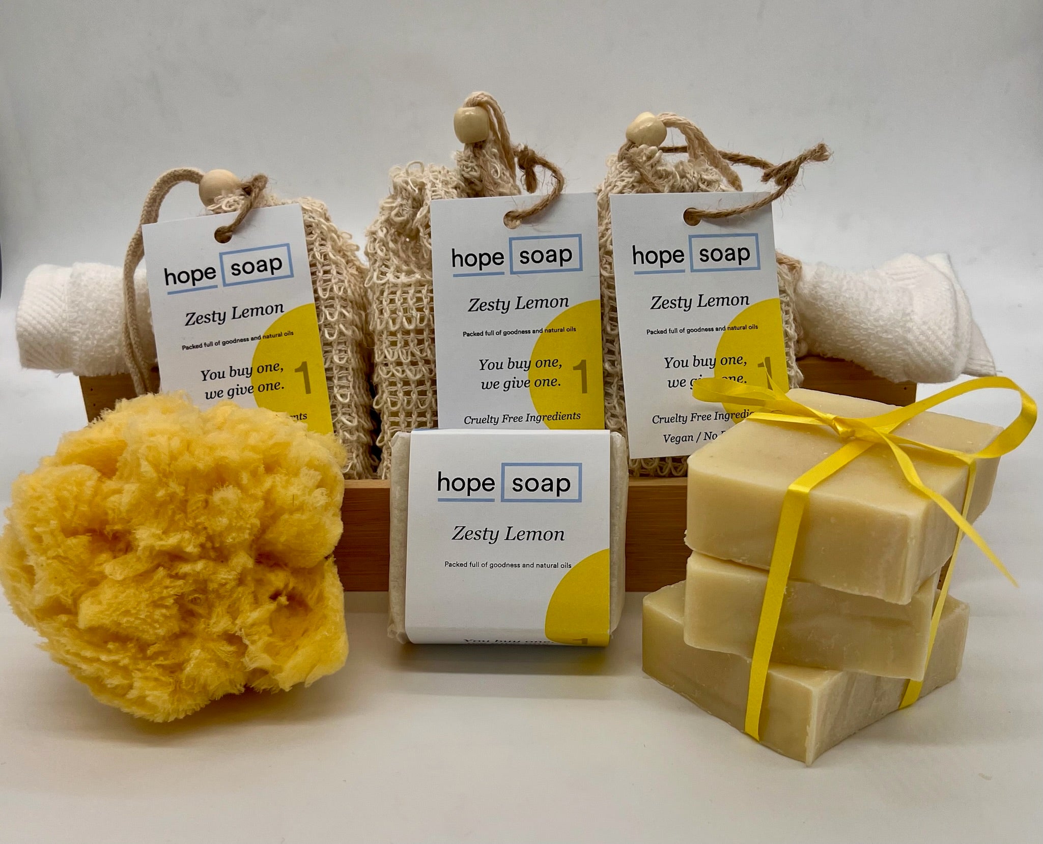π Zesty lemon starter set π - Buy One Give One Soap