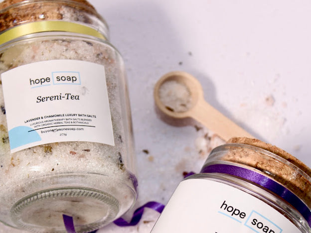 Sereni-Tea bath salts - Buy One Give One Soap
