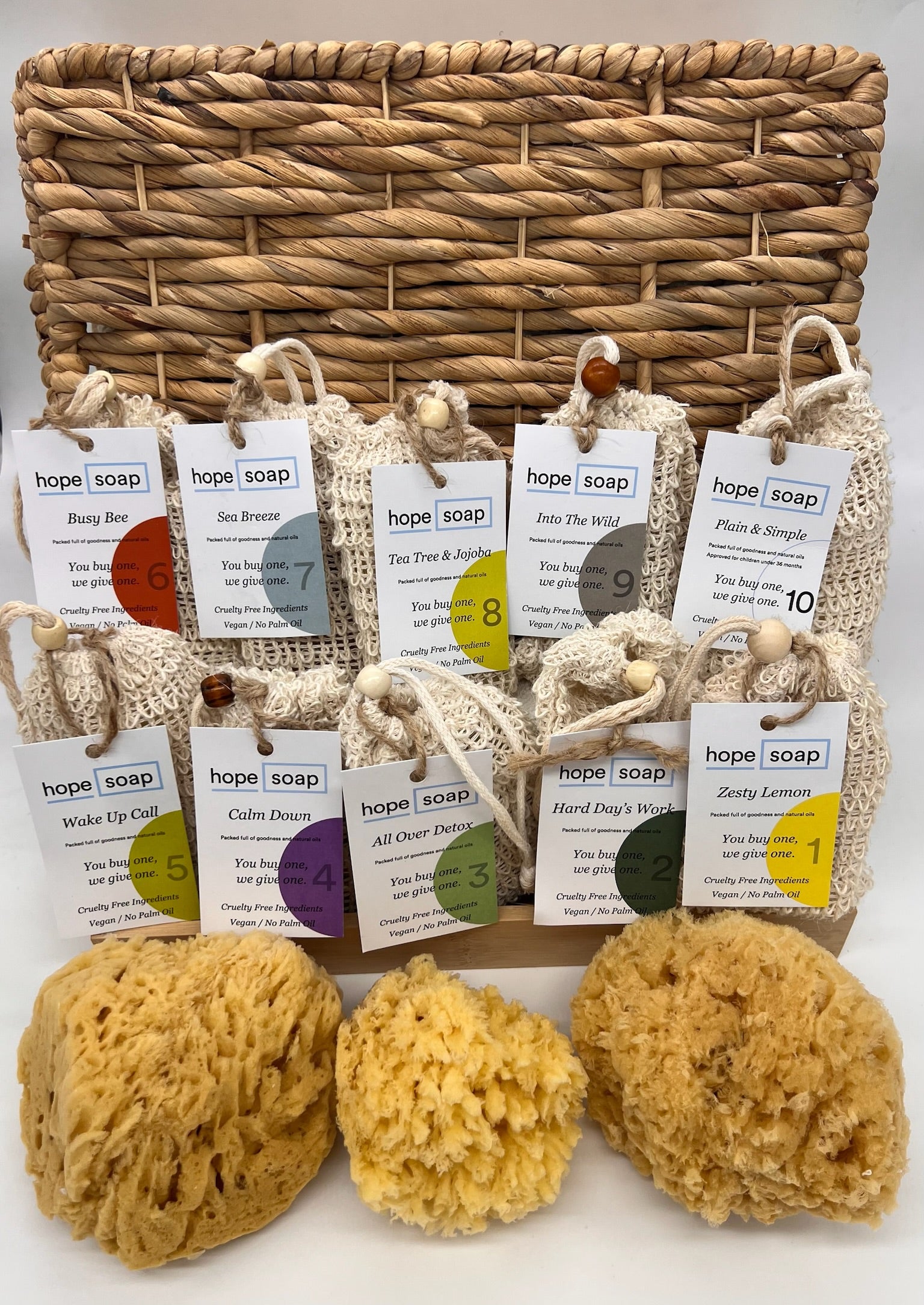 🫧 Loofah bag 3 for 2 deal 🫧 - Buy One Give One Soap