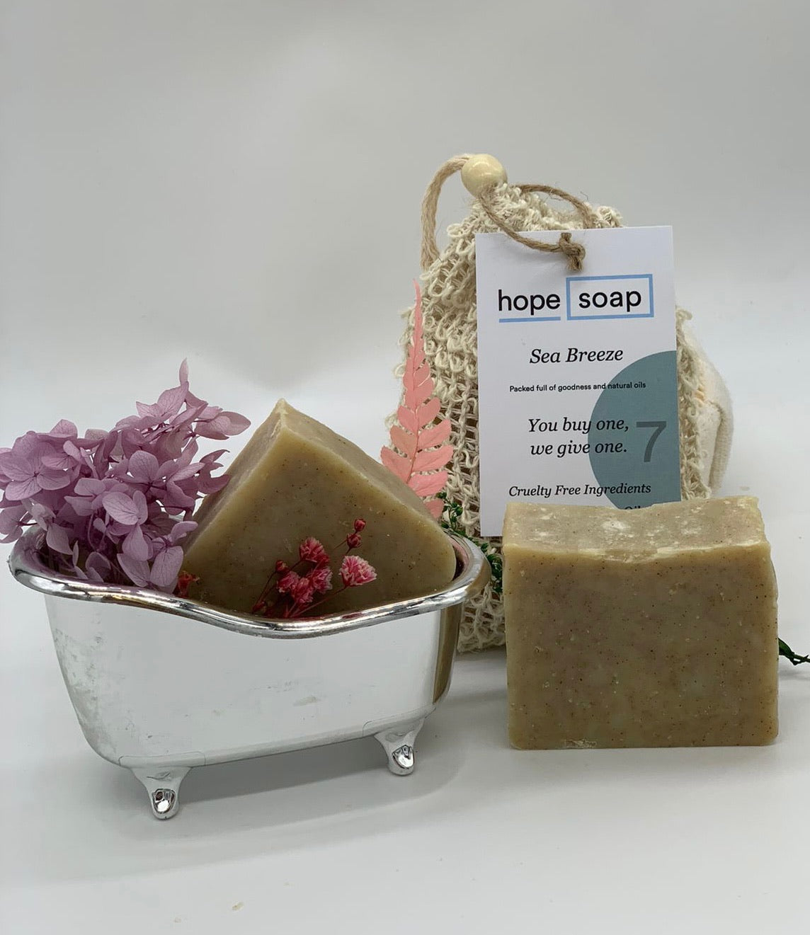 Sea breeze scrub bag - Buy One Give One Soap
