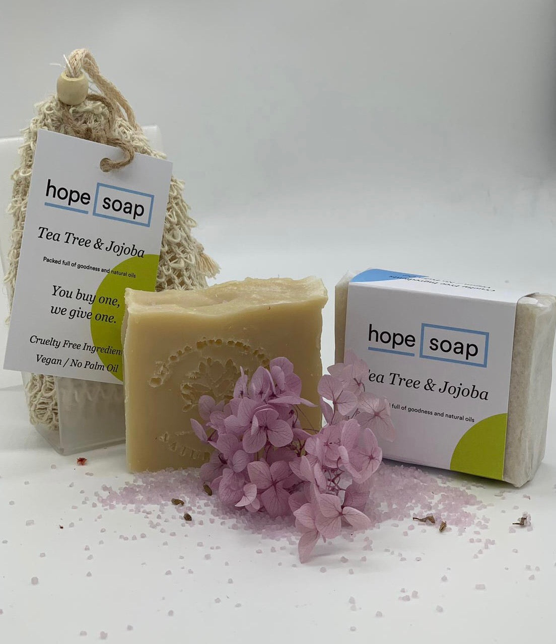 🫧 Tea tree and jojoba starter set 🫧 - Buy One Give One Soap