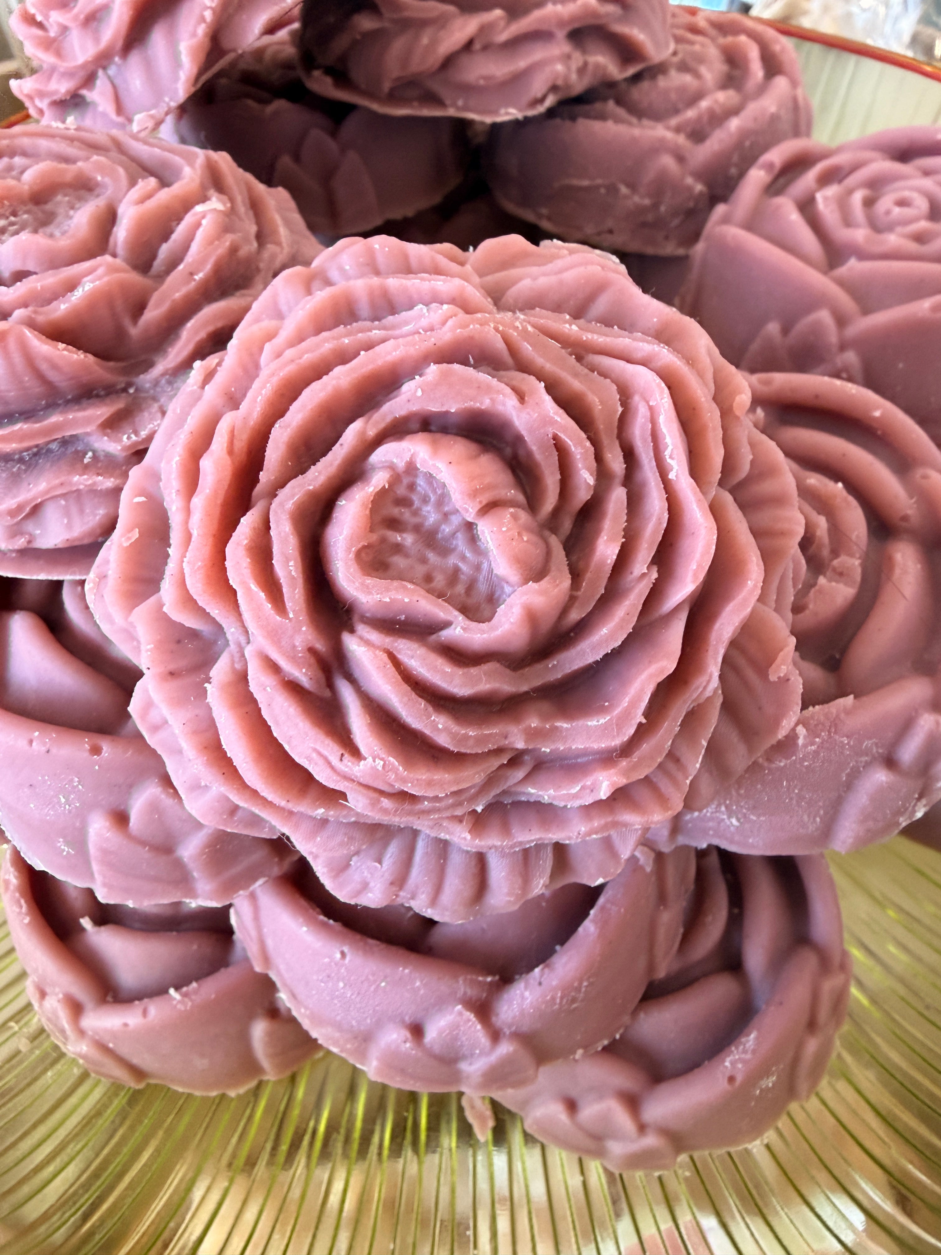 Blooming rose soap