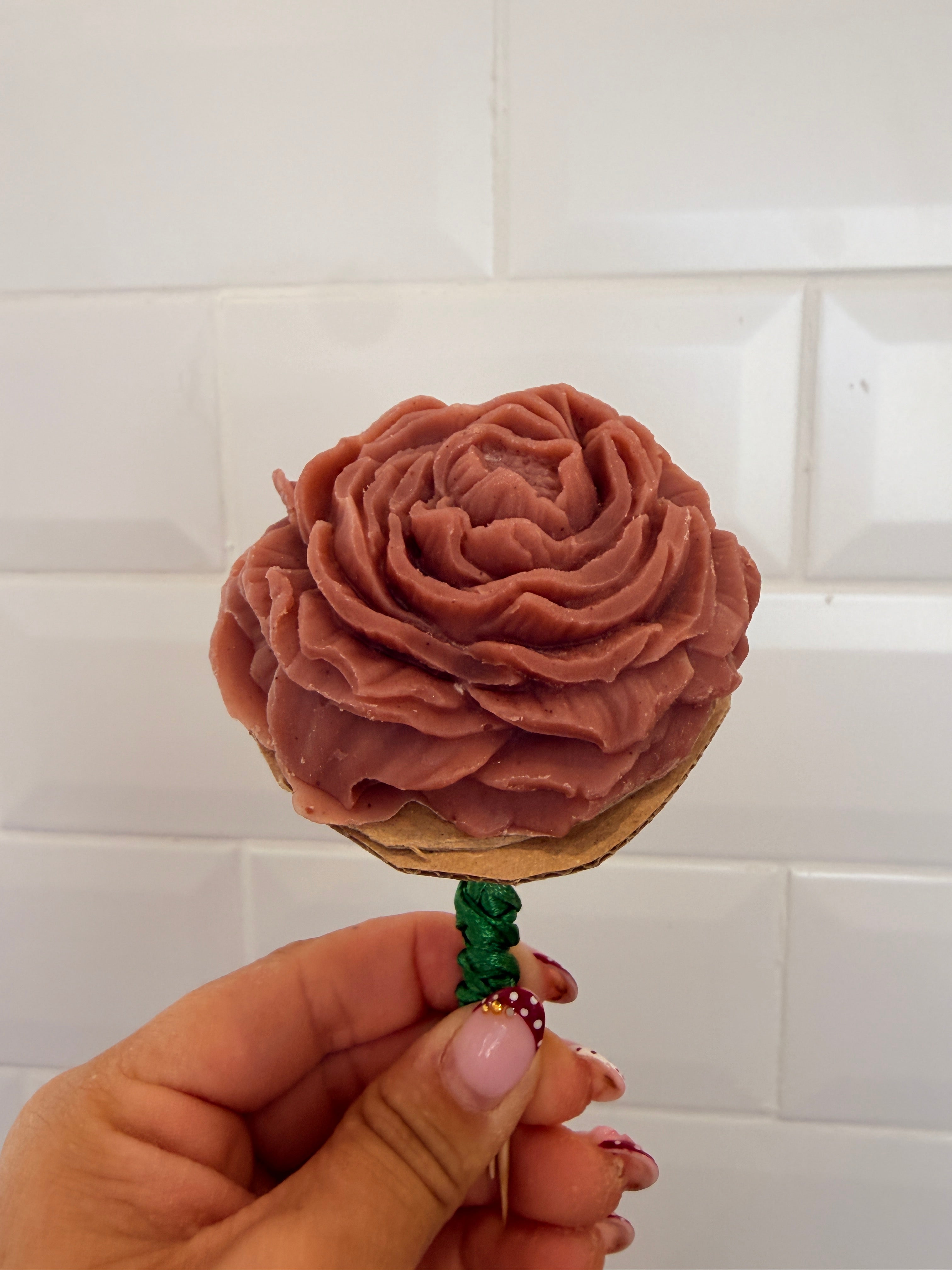 Blooming rose soap