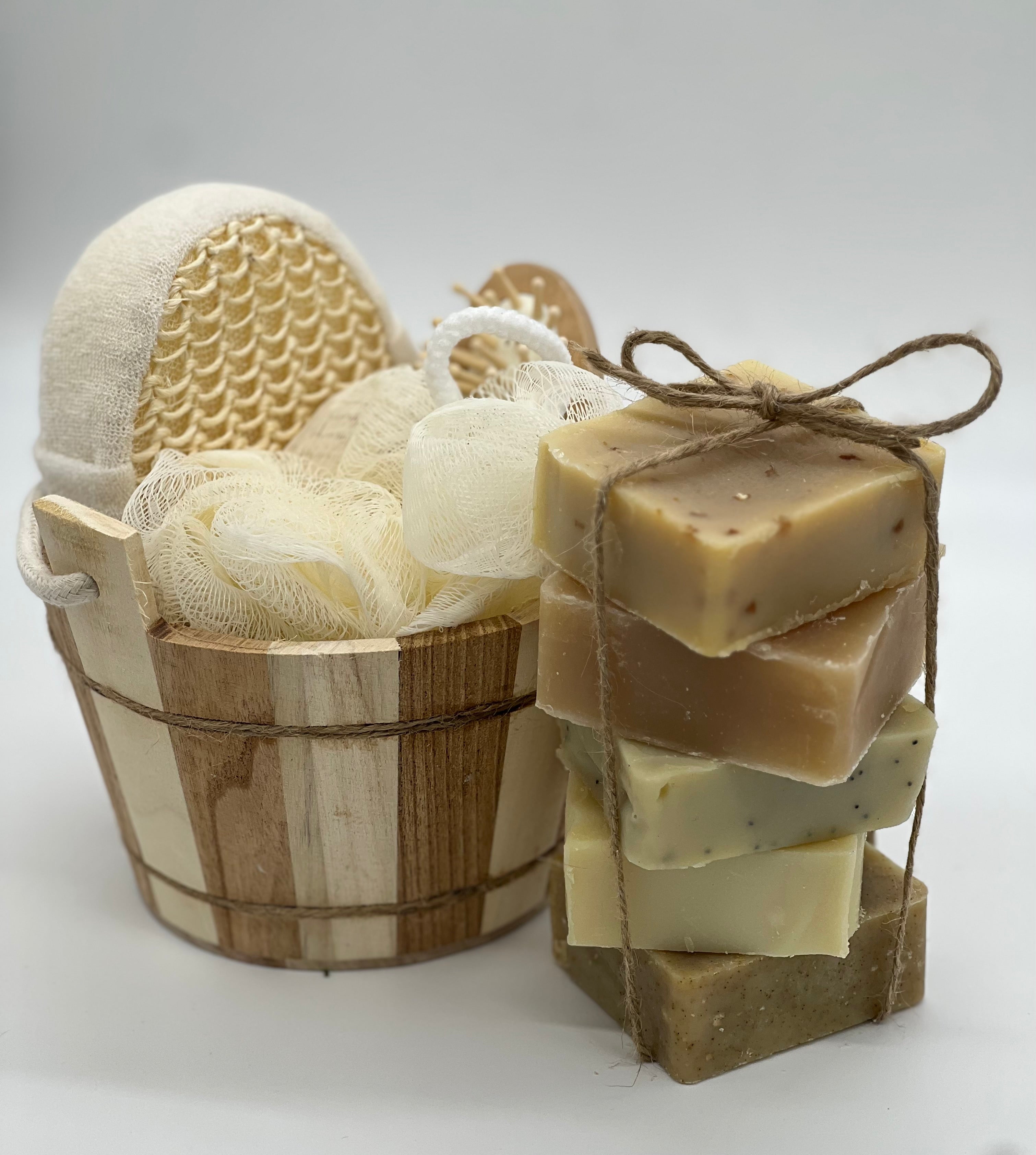 Busy bee scrub bag - Buy One Give One Soap