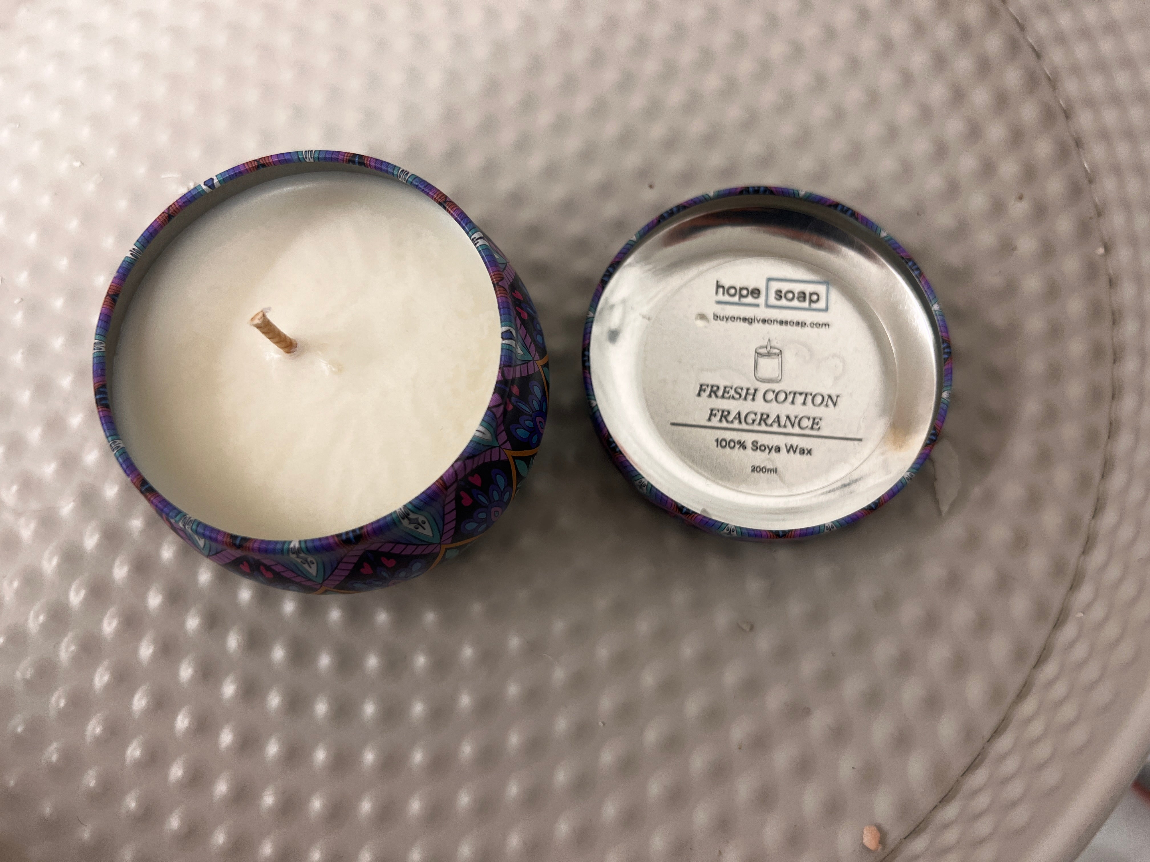 Trio of Soya wax candles