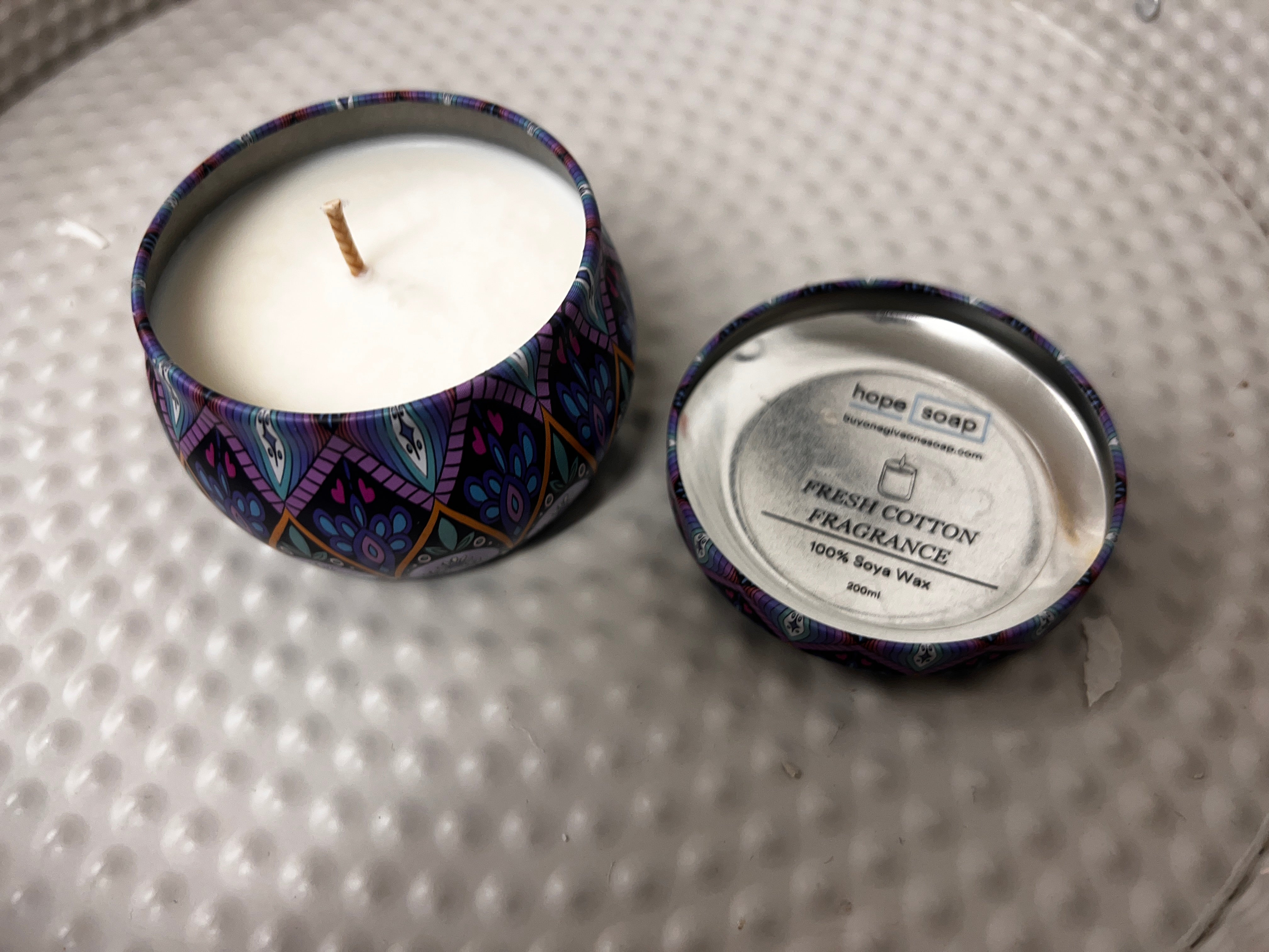 Trio of Soya wax candles