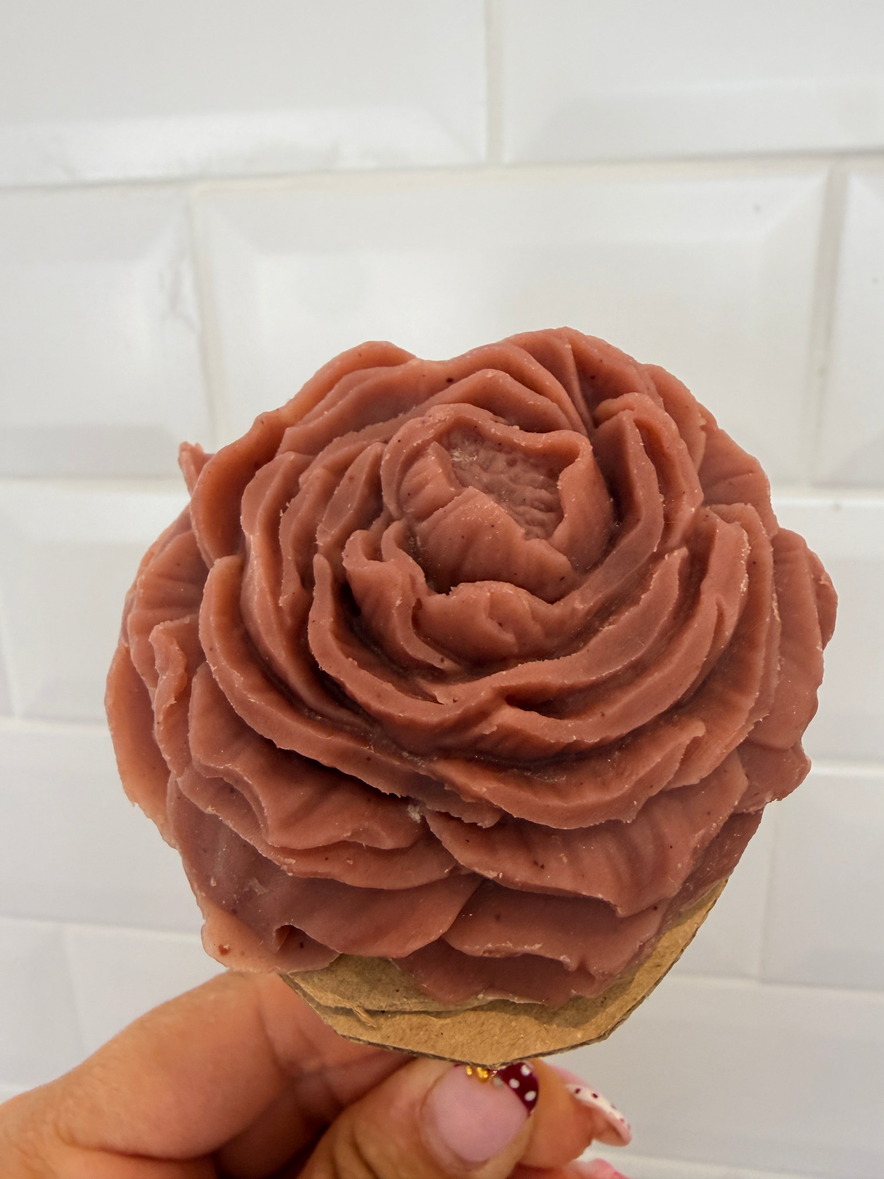 Blooming rose soap